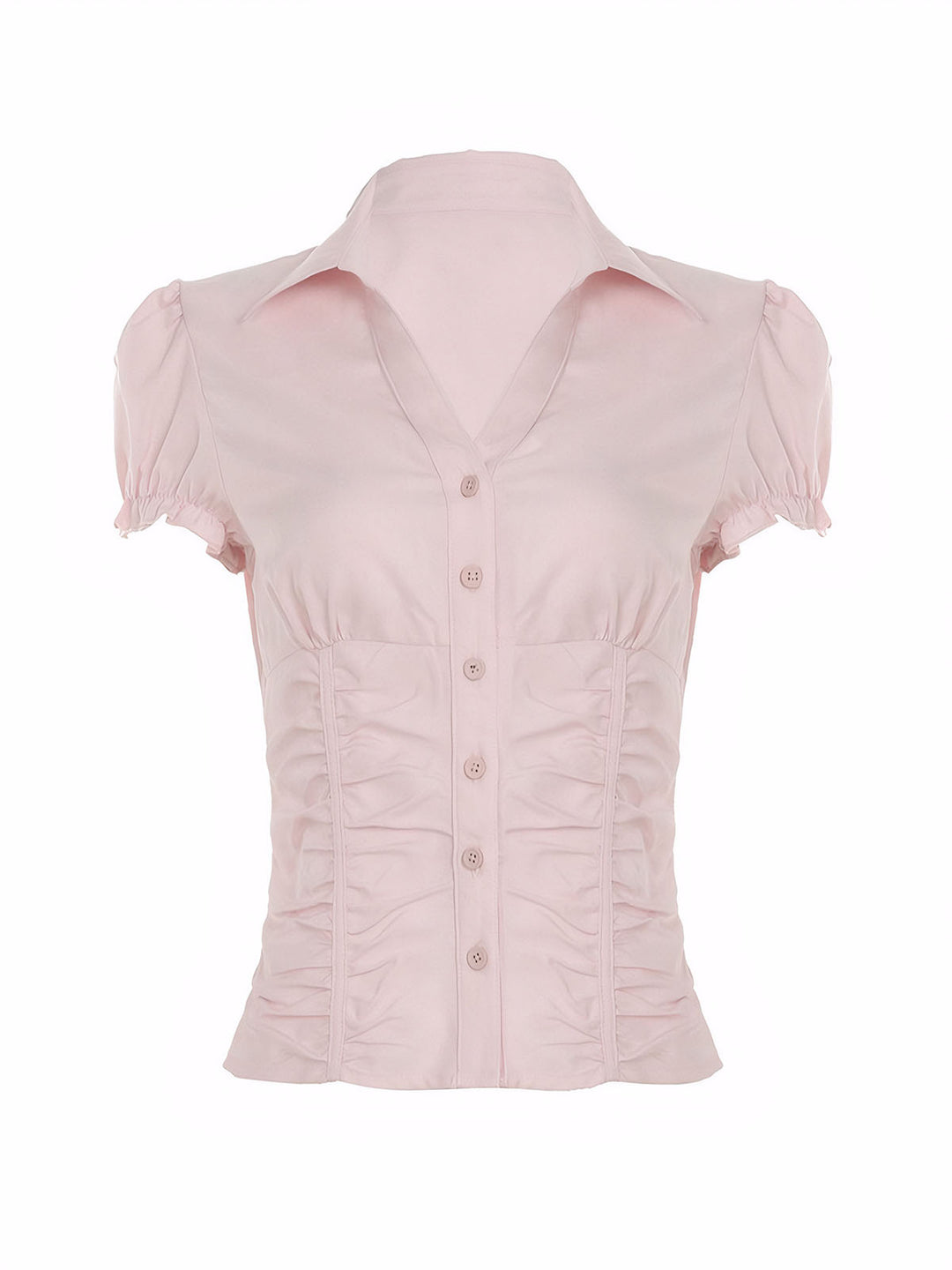 Button-Up Puffy Shirt
