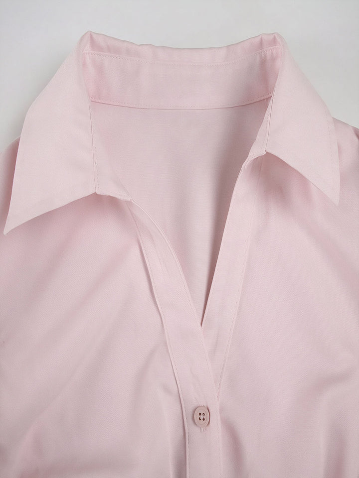 Button-Up Puffy Shirt