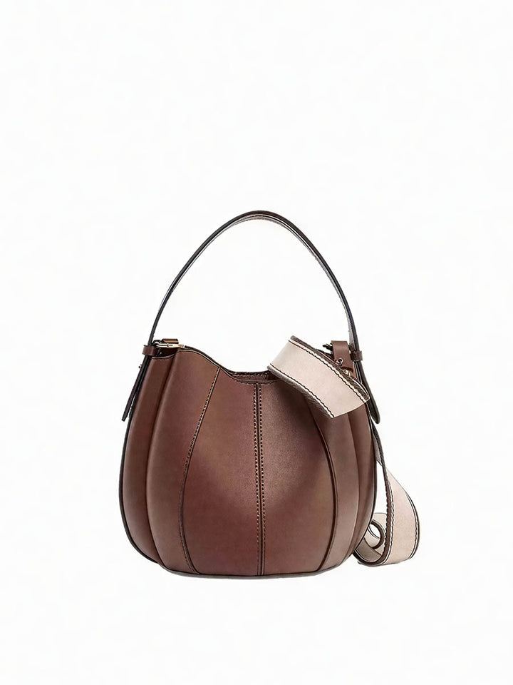 Pumpkin Shaped Crossbody Bag