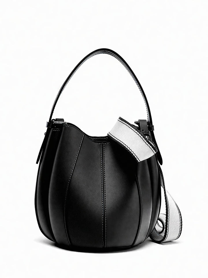 Pumpkin Shaped Crossbody Bag