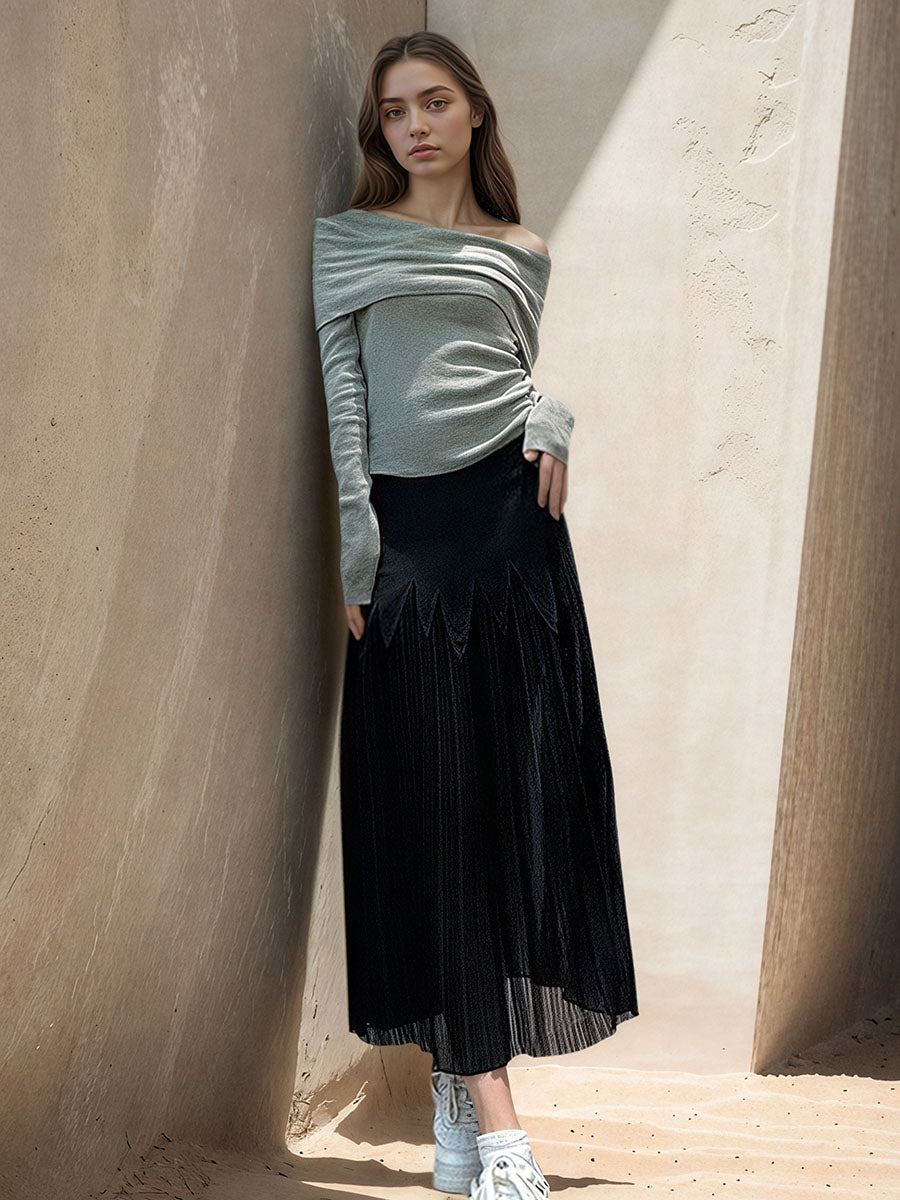 Knit Solid High Stretch Top