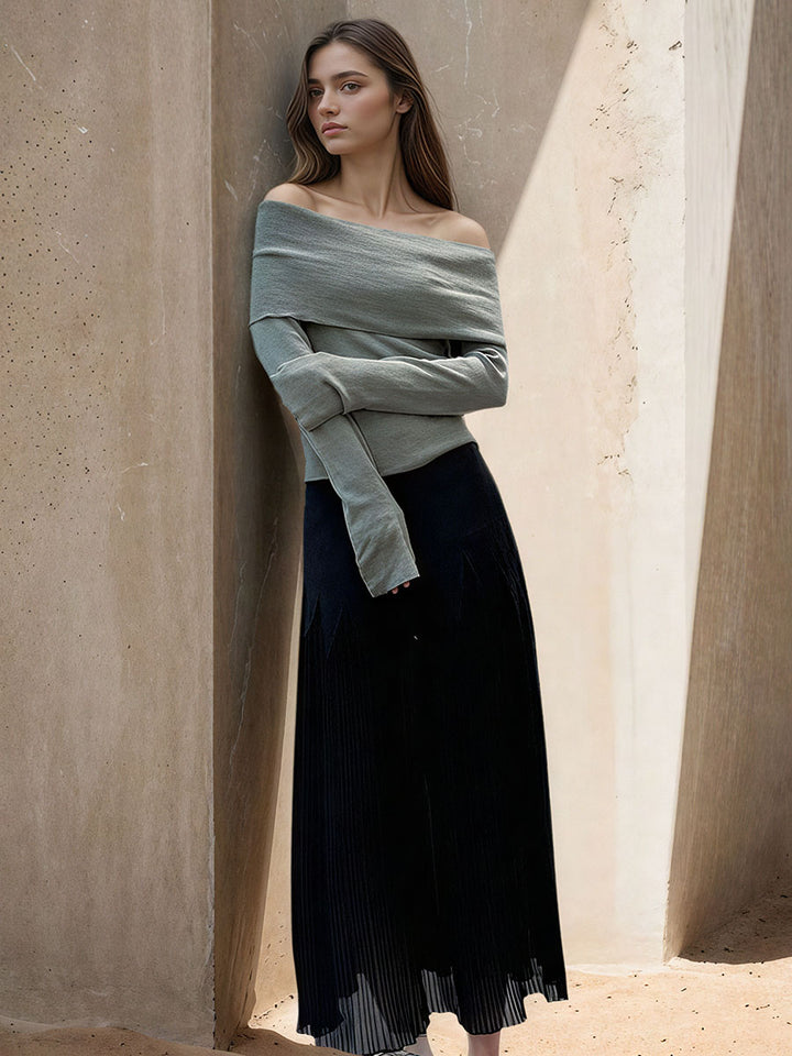 Knit Solid High Stretch Top