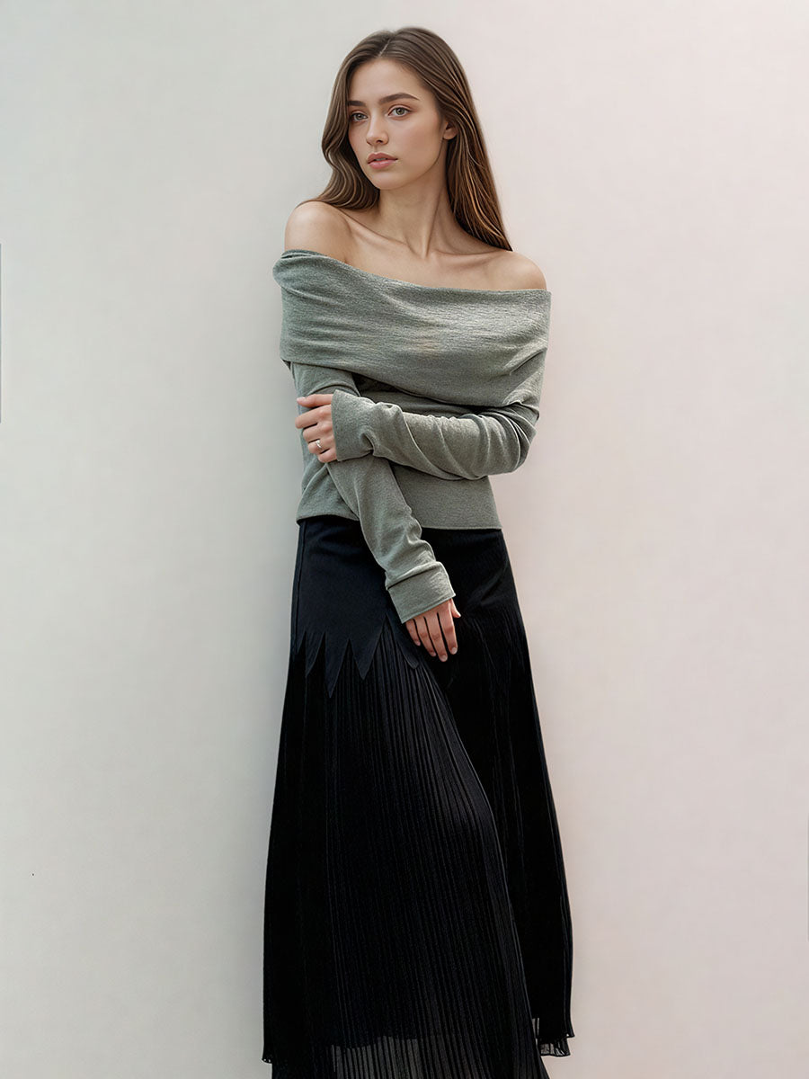 Knit Solid High Stretch Top