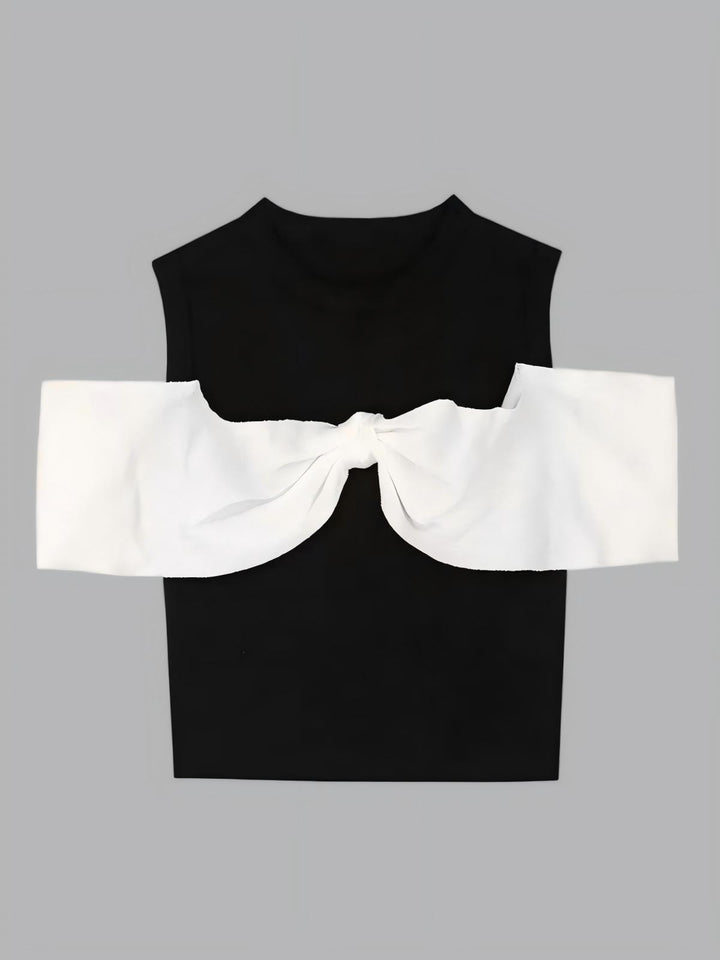 Big Bows Knitted T Shirt