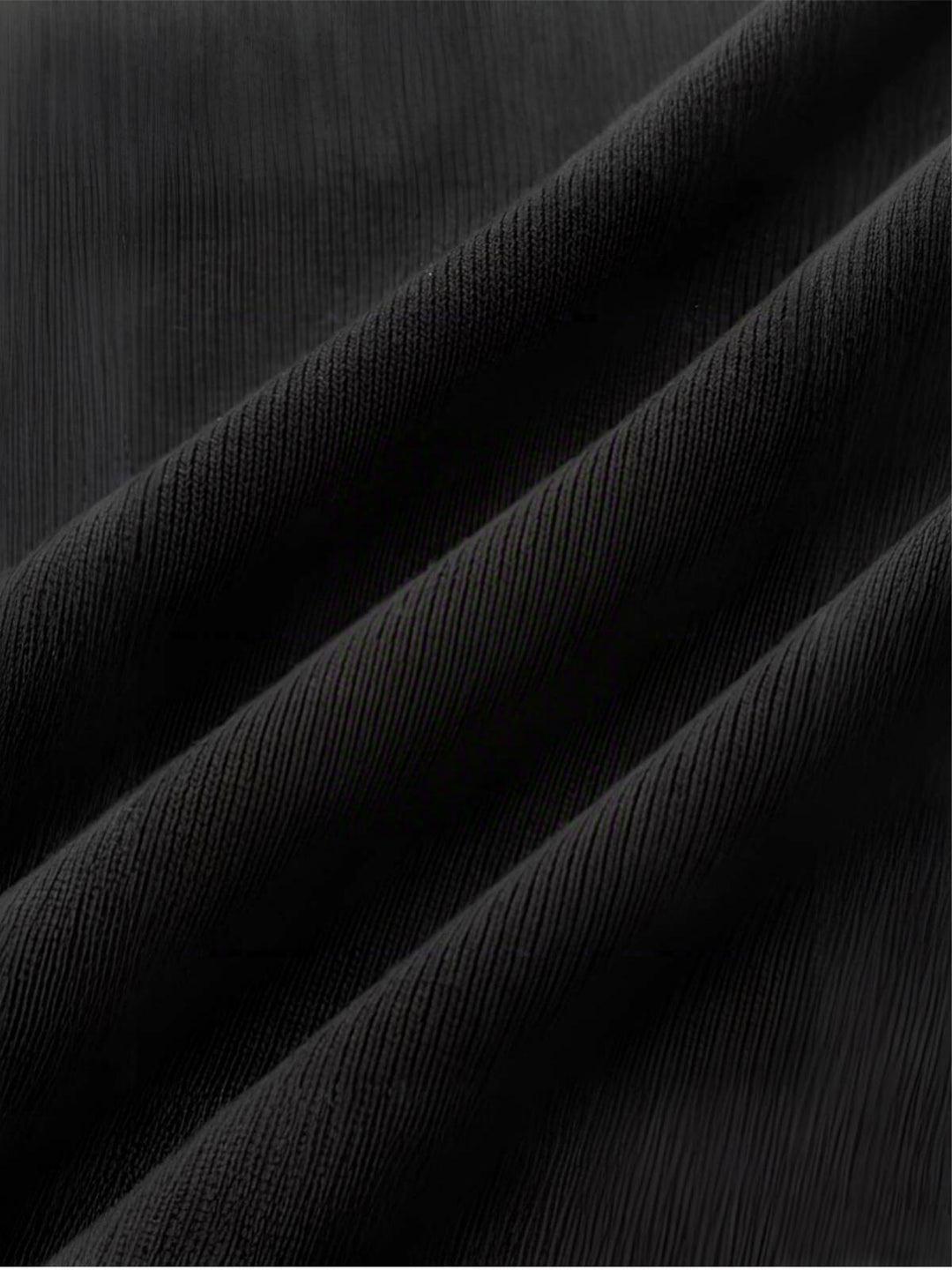 Short Sleeve Zipper Collar Knitted Polo Top
