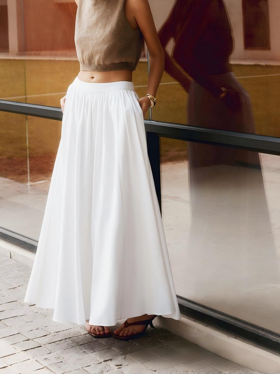 Versatile Pleated Skirt