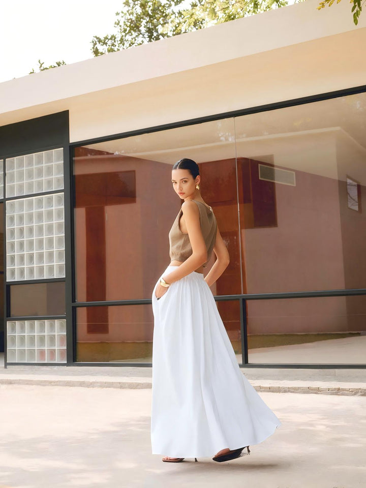 Versatile Pleated Skirt
