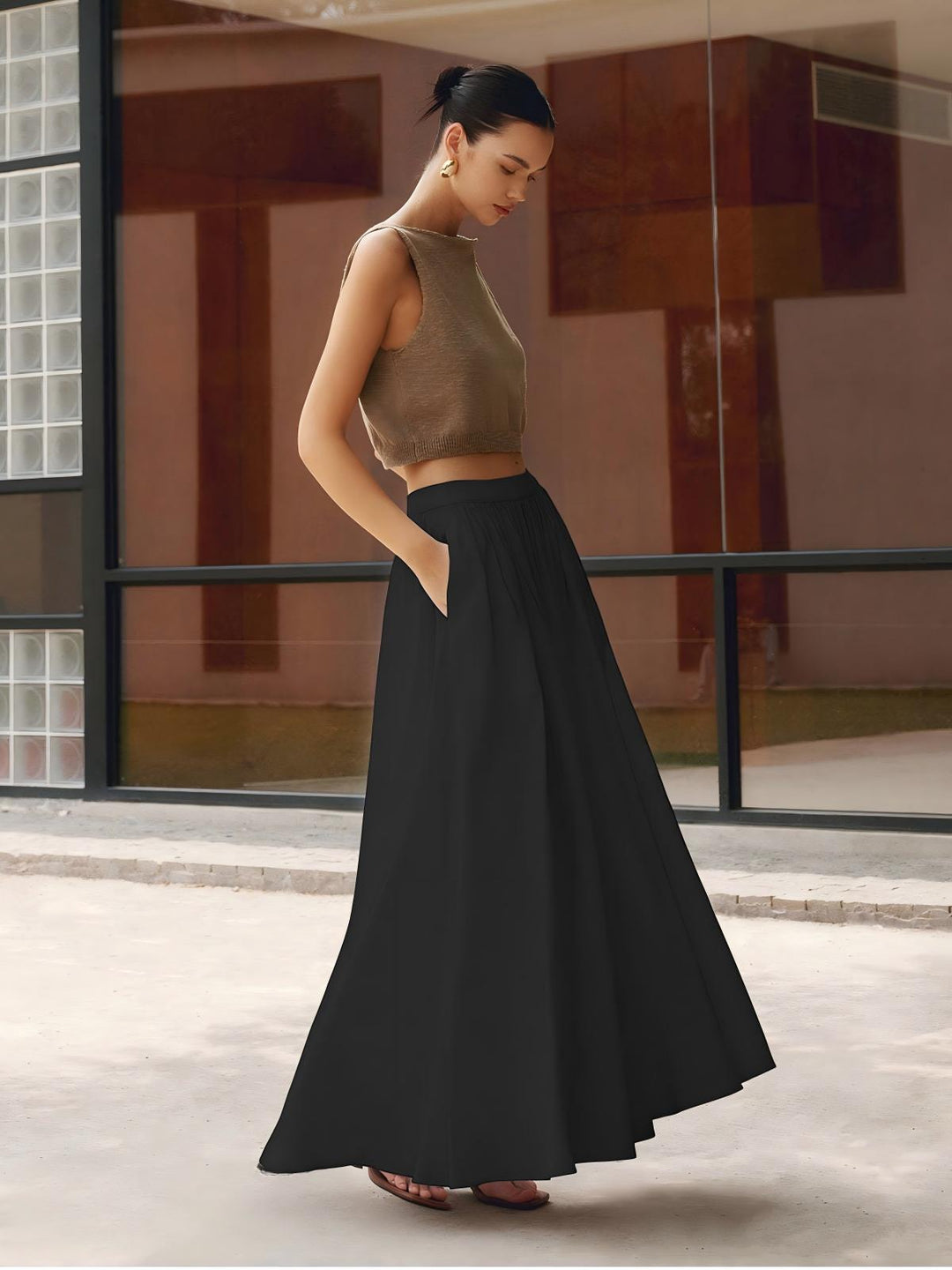 Versatile Pleated Skirt