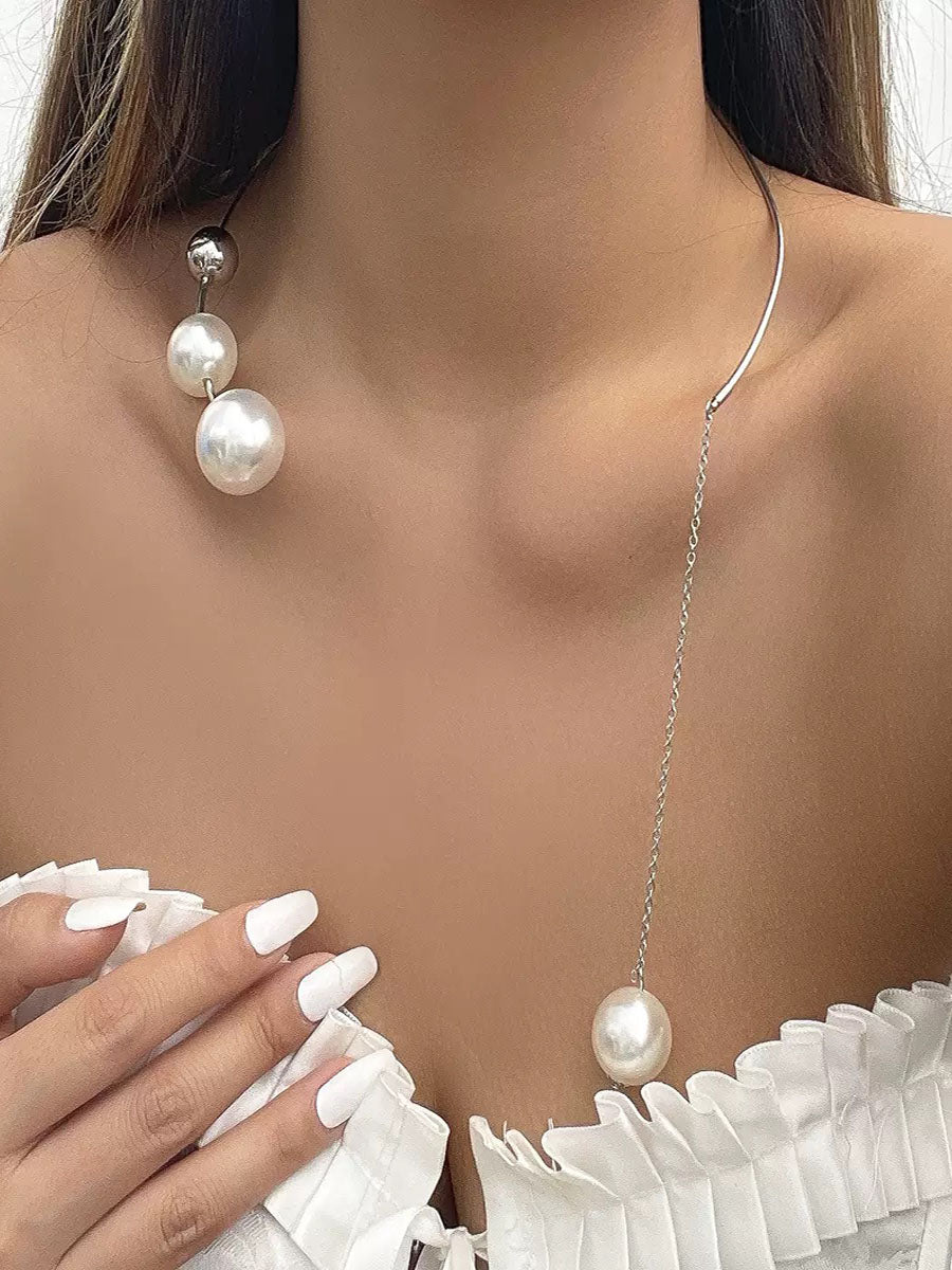Elegant Lock Choker Necklace