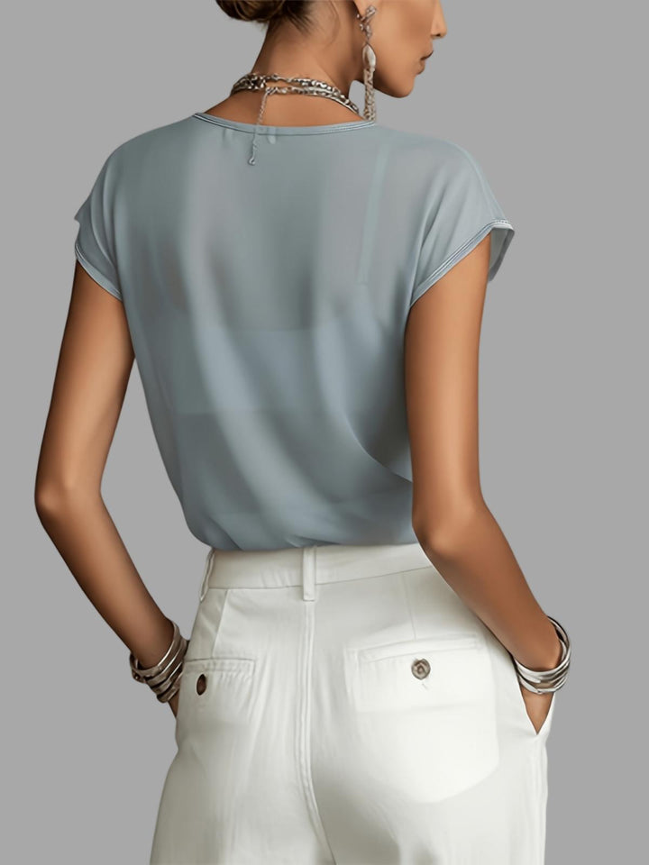 Positioned-Print Top