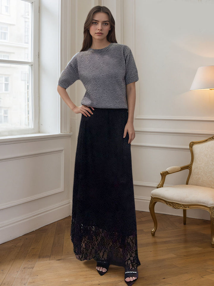 Solid Color Slimming Sweater