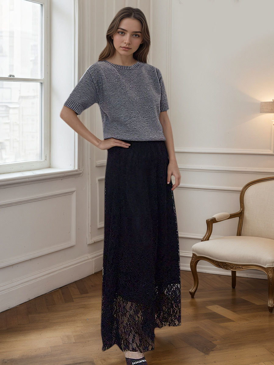 Solid Color Slimming Sweater