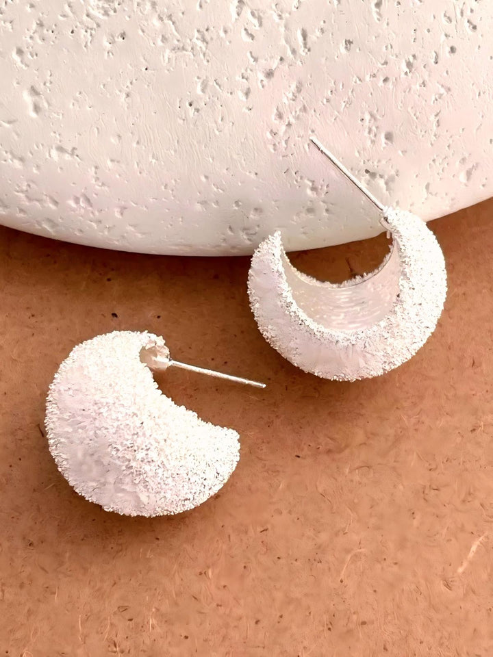 Metal Teardrop Earrings
