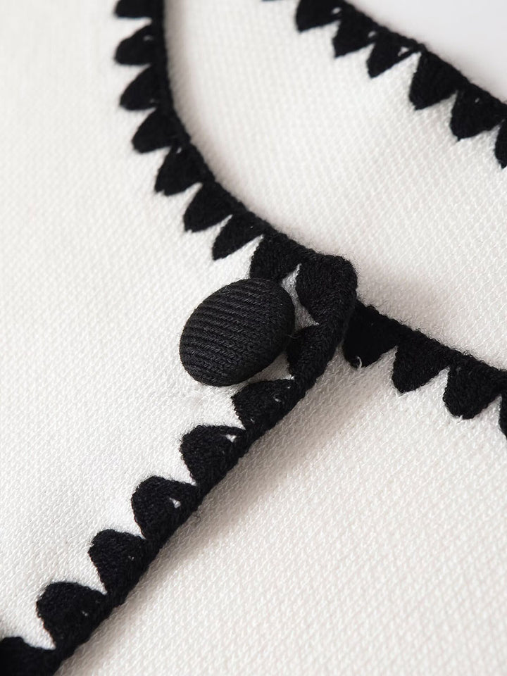 Cropped Sleeveless Sweater