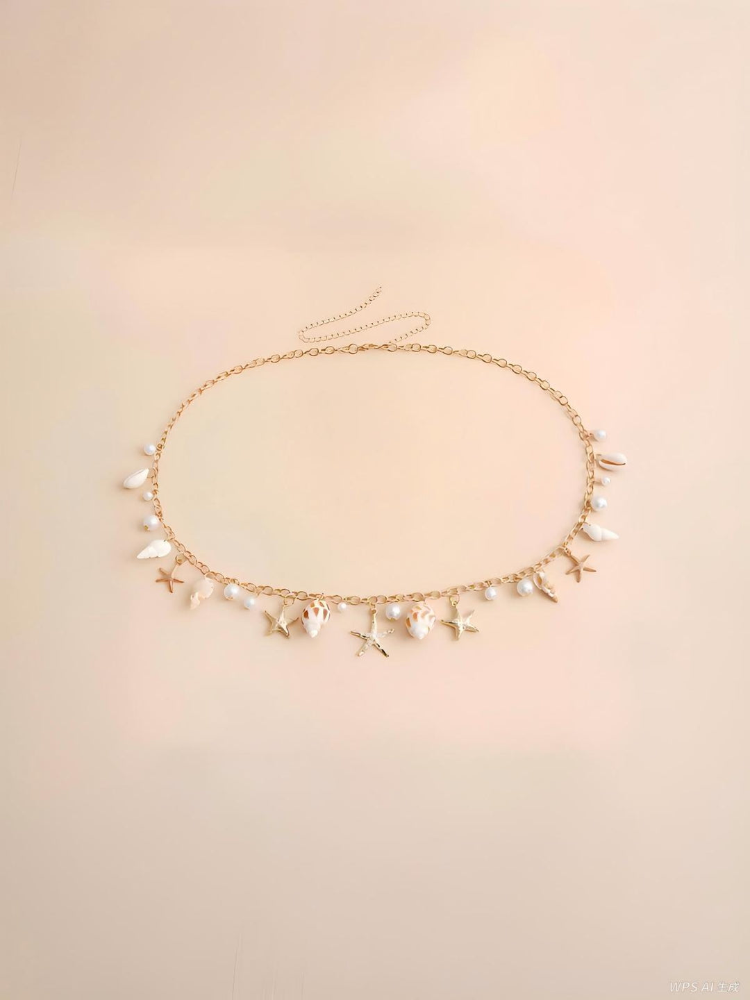 Mermaids Starfish Pearl Waist Chain Belt