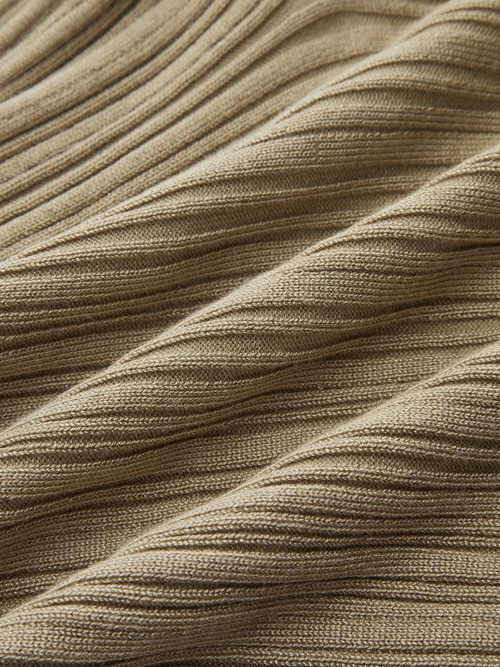 Twisted One-Shoulder Knit Top