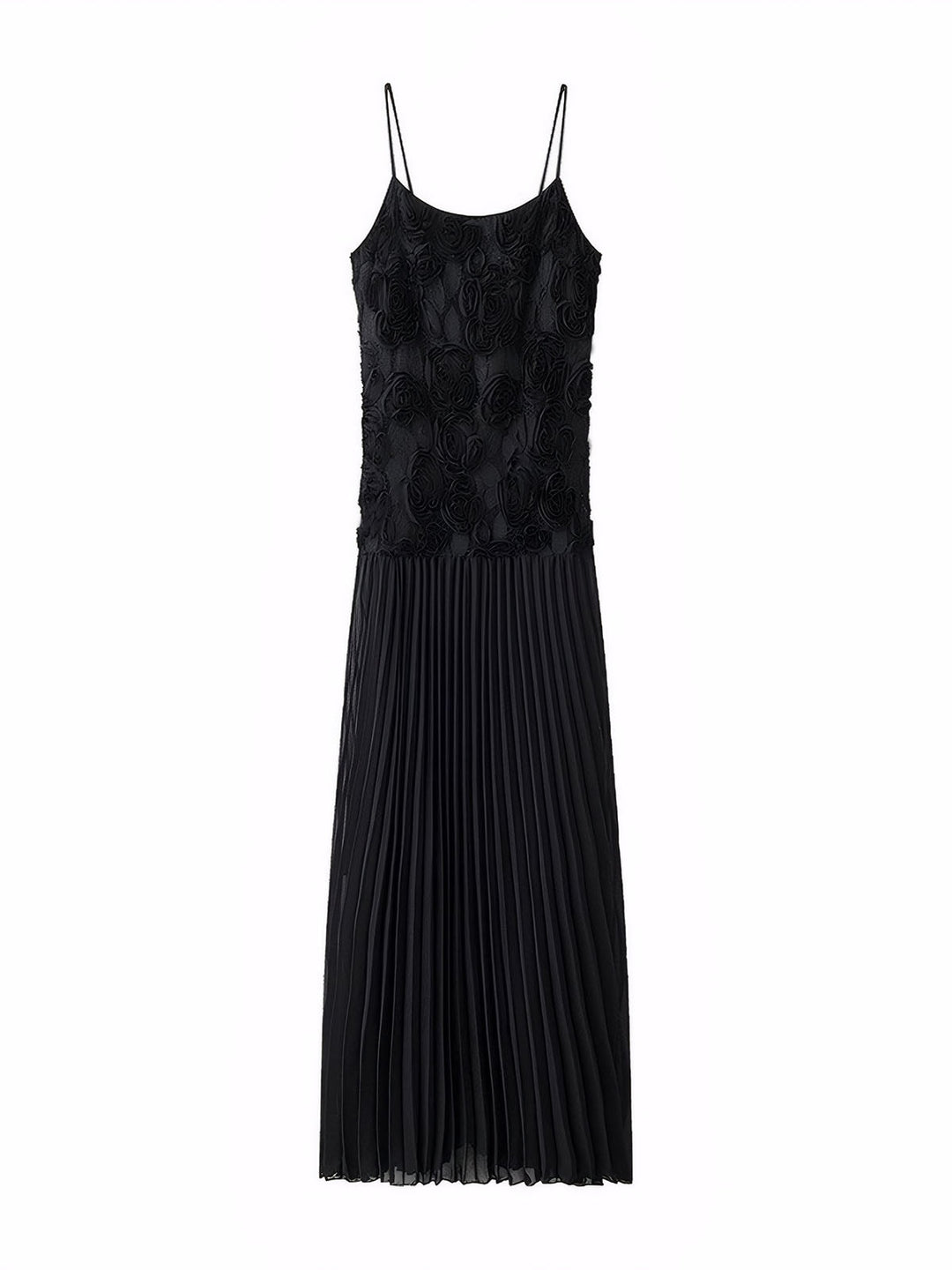 Applique Embroidered Maxi Dress