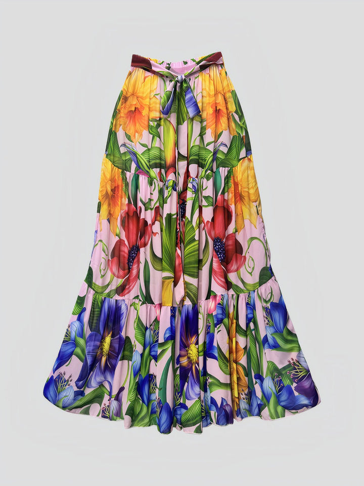 Beach Style Wear Maxi Skirt