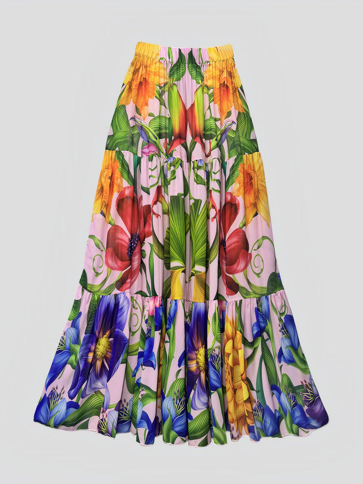 Beach Style Wear Maxi Skirt