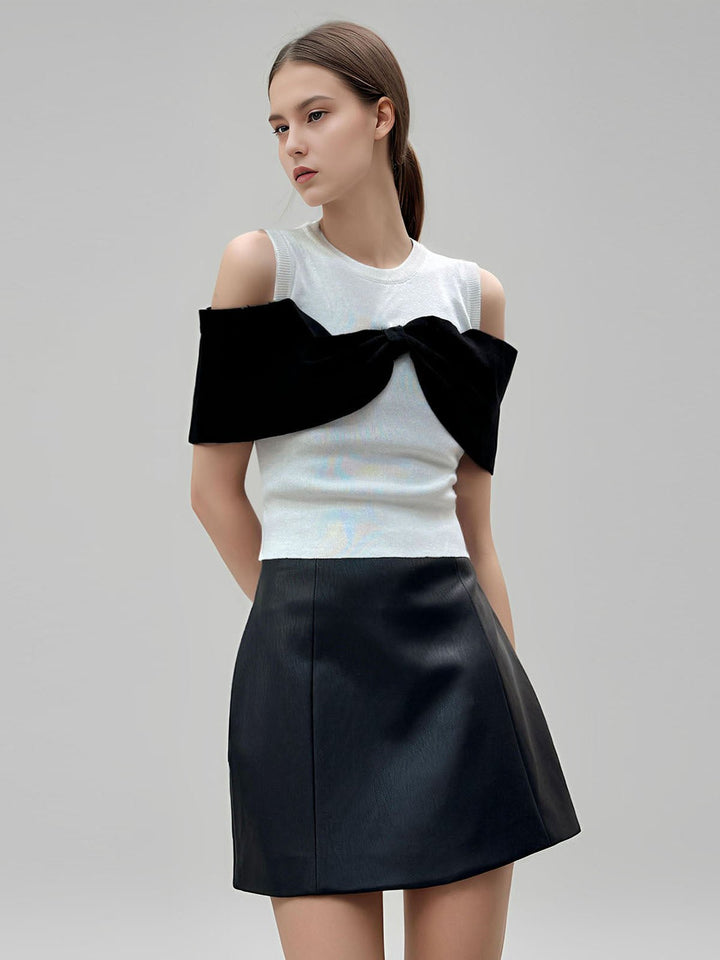 Big Bows Knitted T Shirt