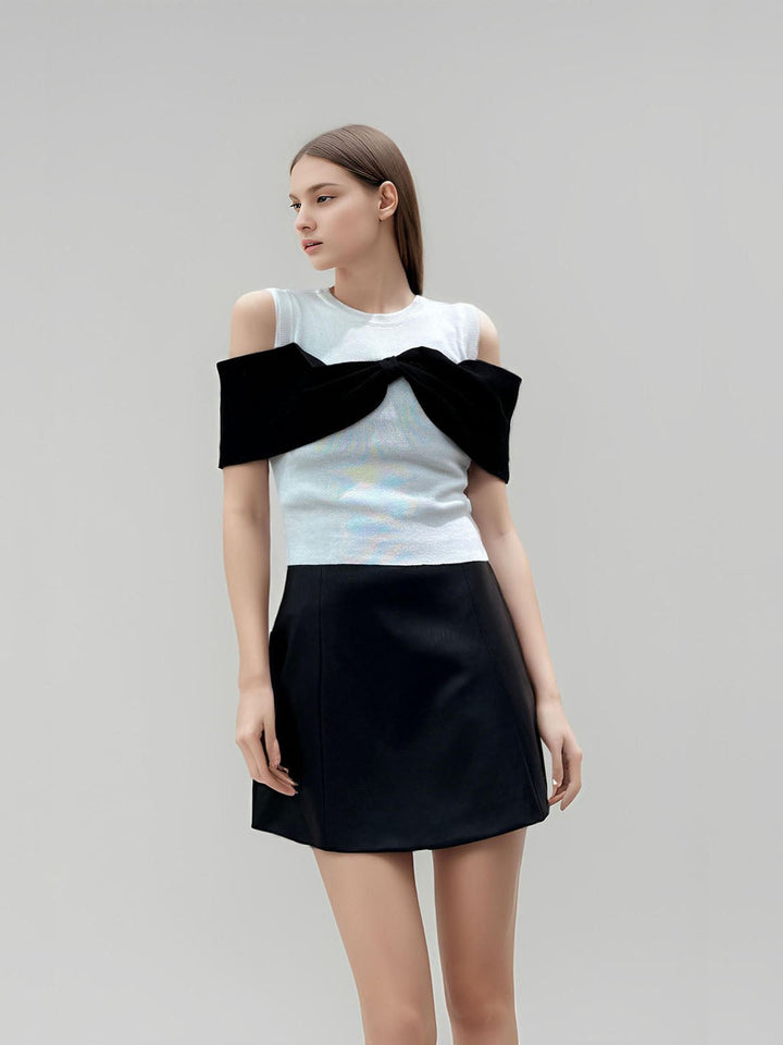 Big Bows Knitted T Shirt