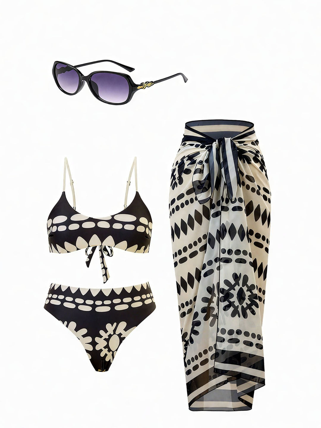 Bohemian Print Bikini Set