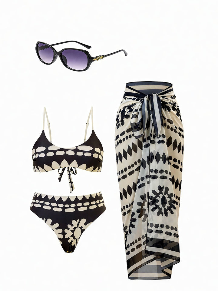 Bohemian Print Bikini Set