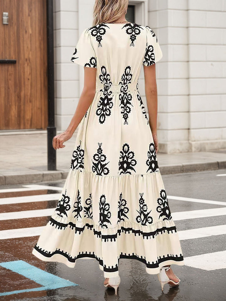 Bohemian V-neck Maxi dress