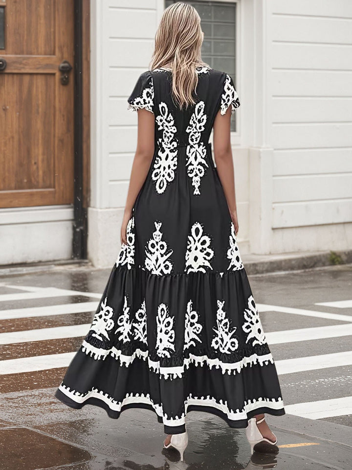 Bohemian V-neck Maxi dress
