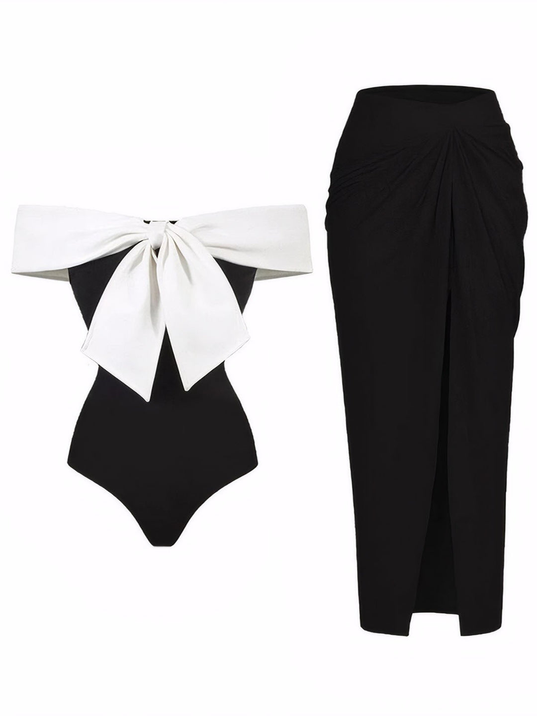 Bow Tie One Piece Swimsuit