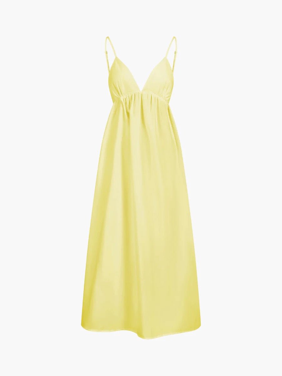 Coastal Cowgirl Backless Long Dress