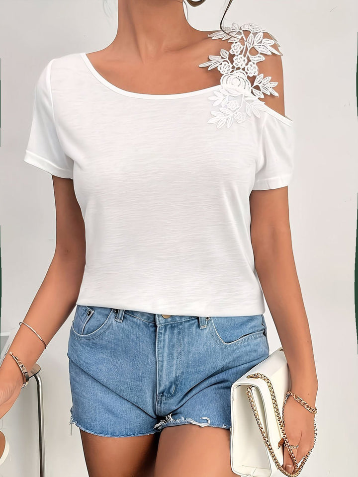 Cold Shoulder T Shirt