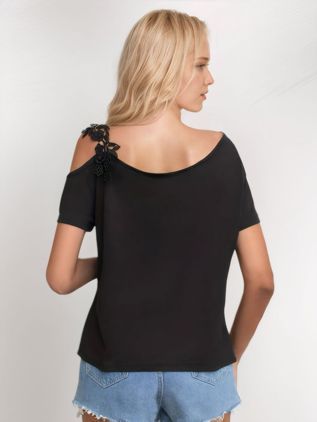 Cold Shoulder T Shirt