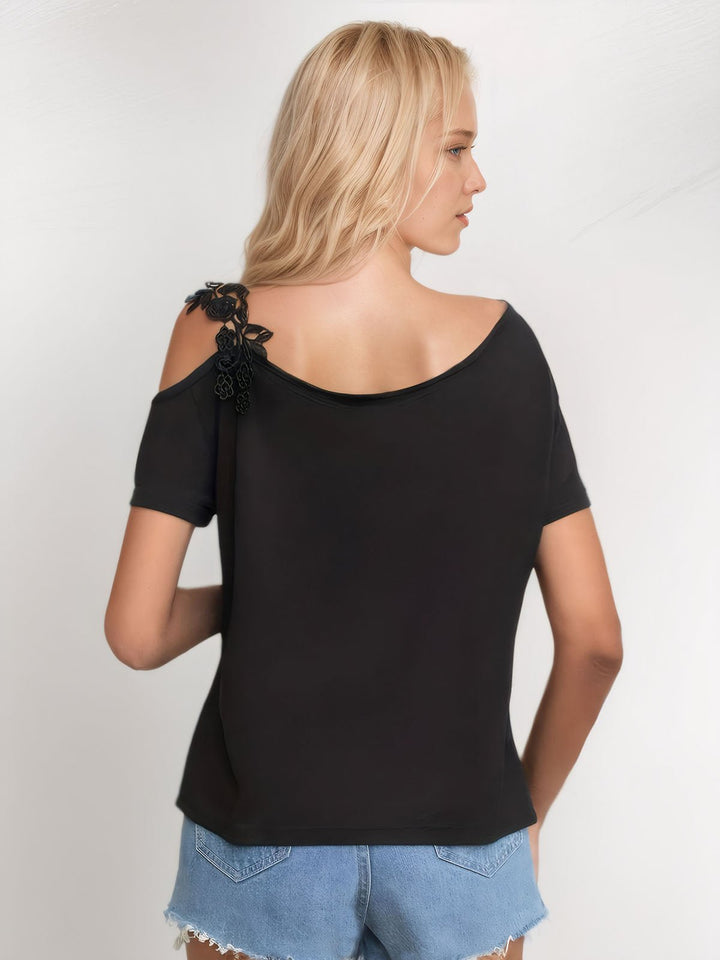 Cold Shoulder T Shirt