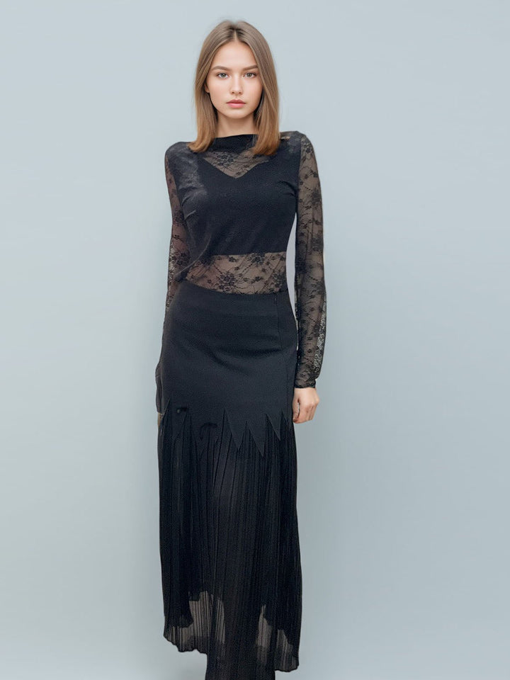 Elegant Lace Cut Out Top