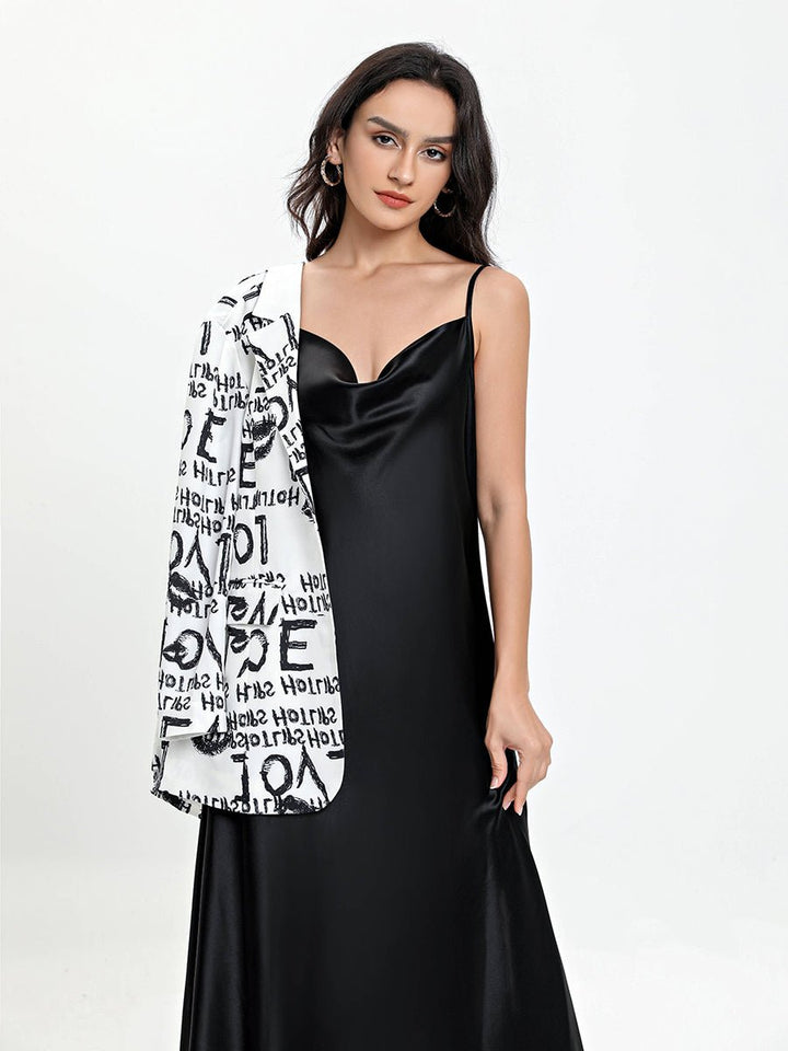 Elegant Satin Long Dress