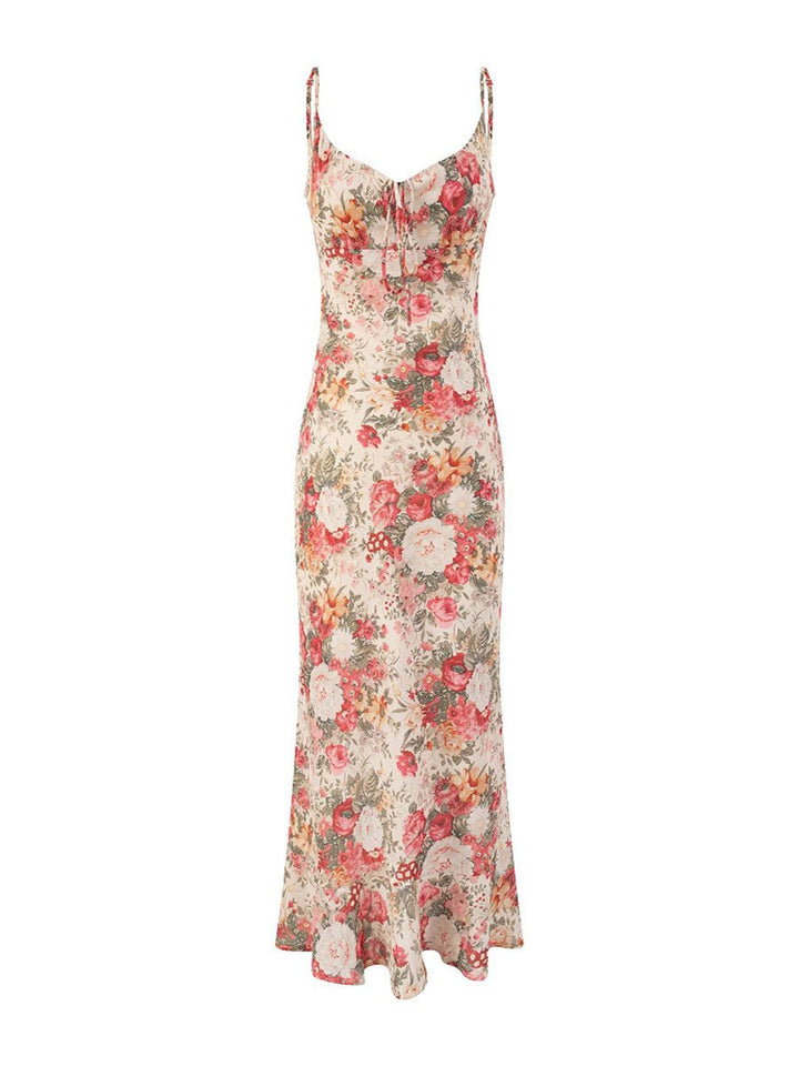 Garden Floral Cami Midi Dress