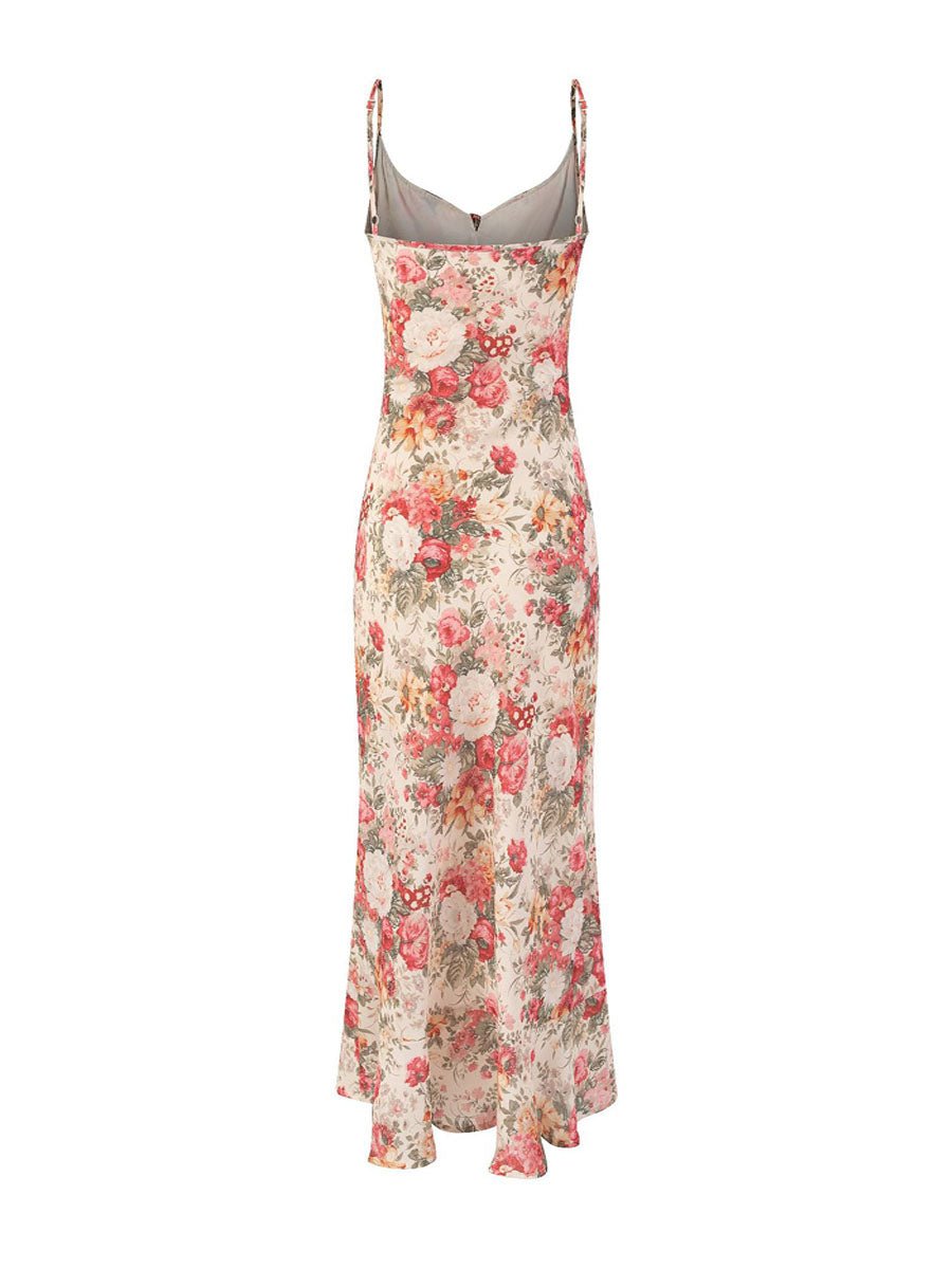 Garden Floral Cami Midi Dress