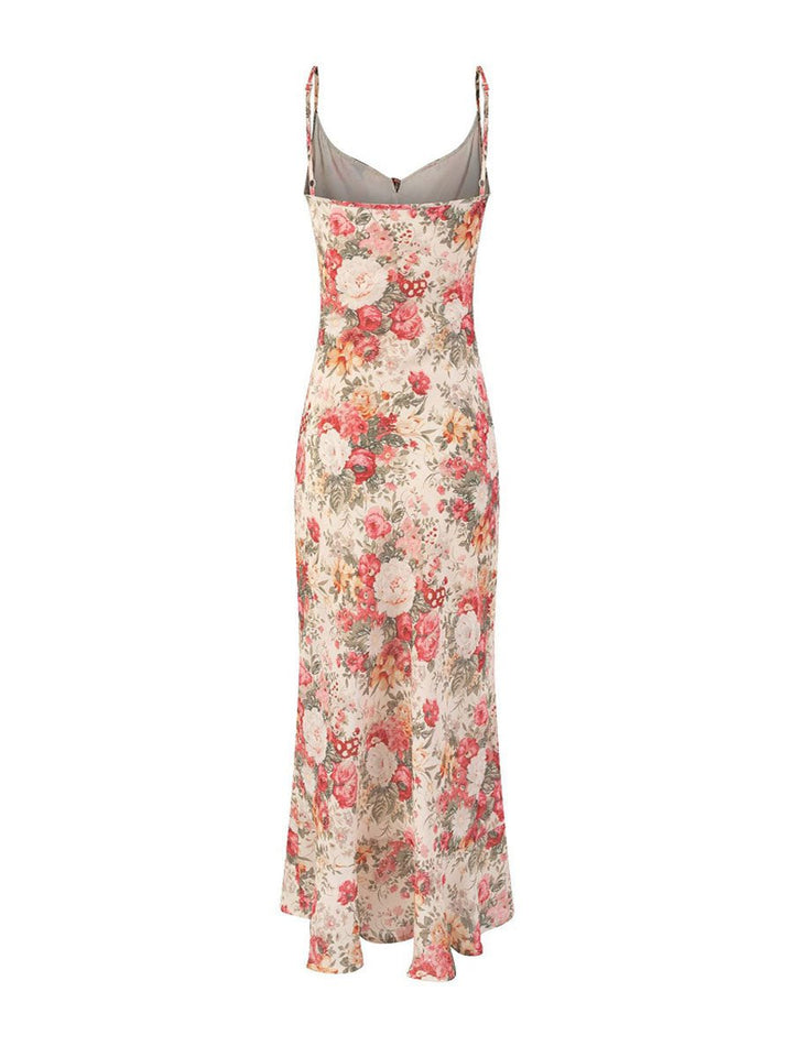 Garden Floral Cami Midi Dress