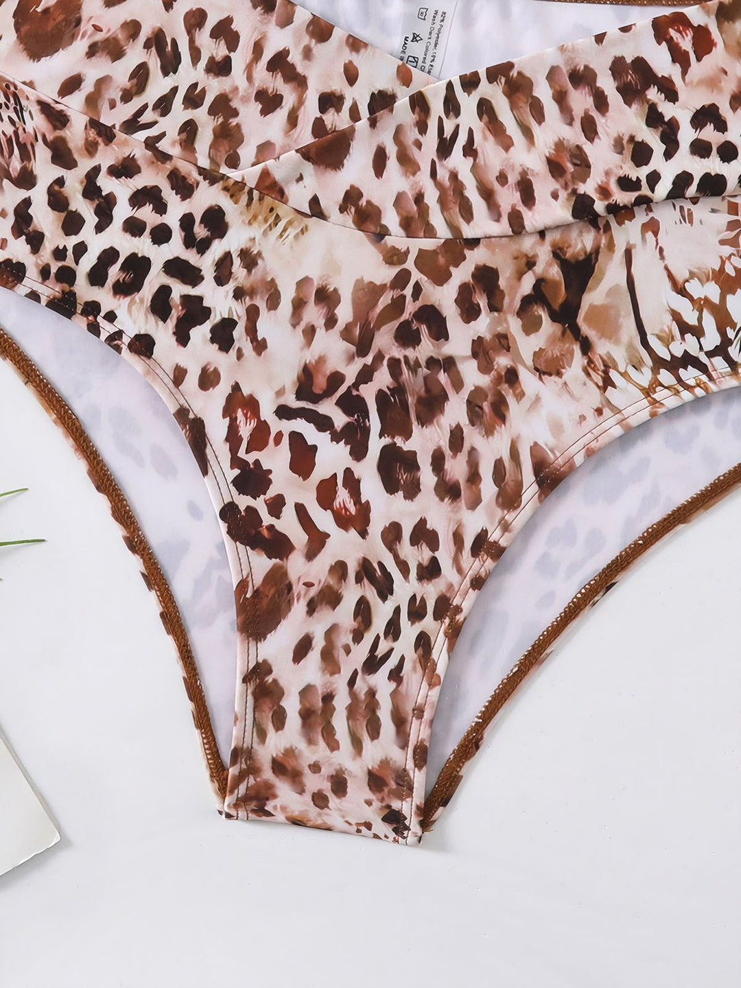 Animal Print Bikini Set