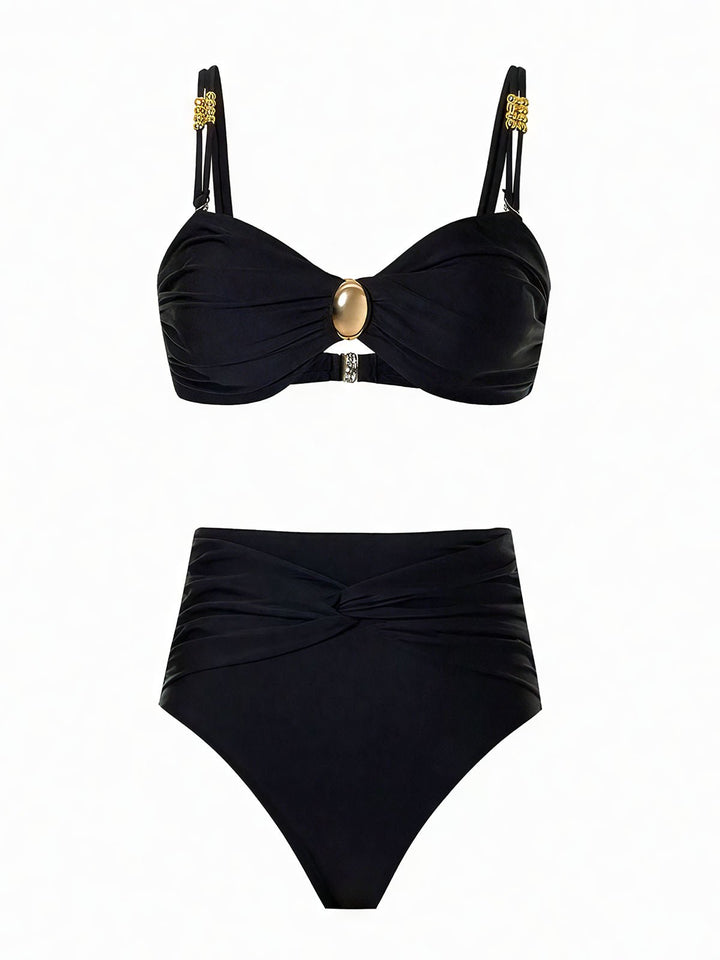 Maillard Metal Detail Swimsuit
