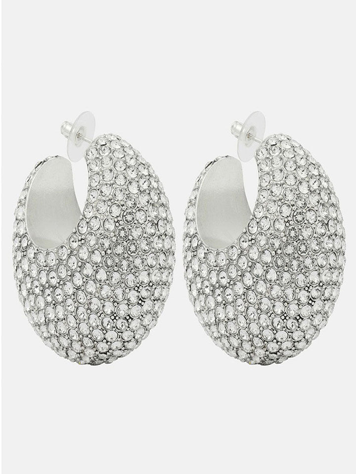 Metal Teardrop Earrings