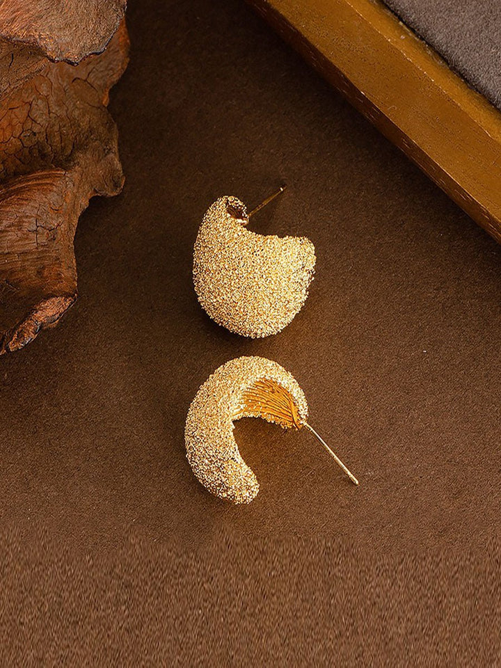 Metal Teardrop Earrings