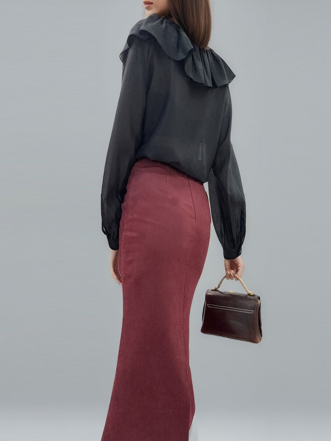 Minimalist Plain Skirt
