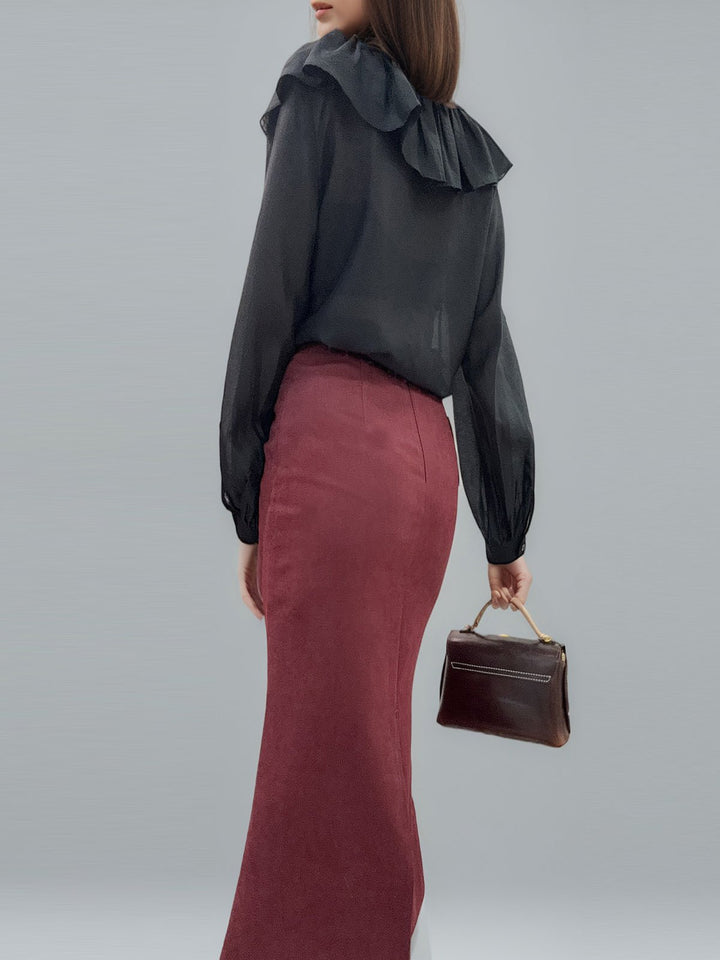 Minimalist Plain Skirt