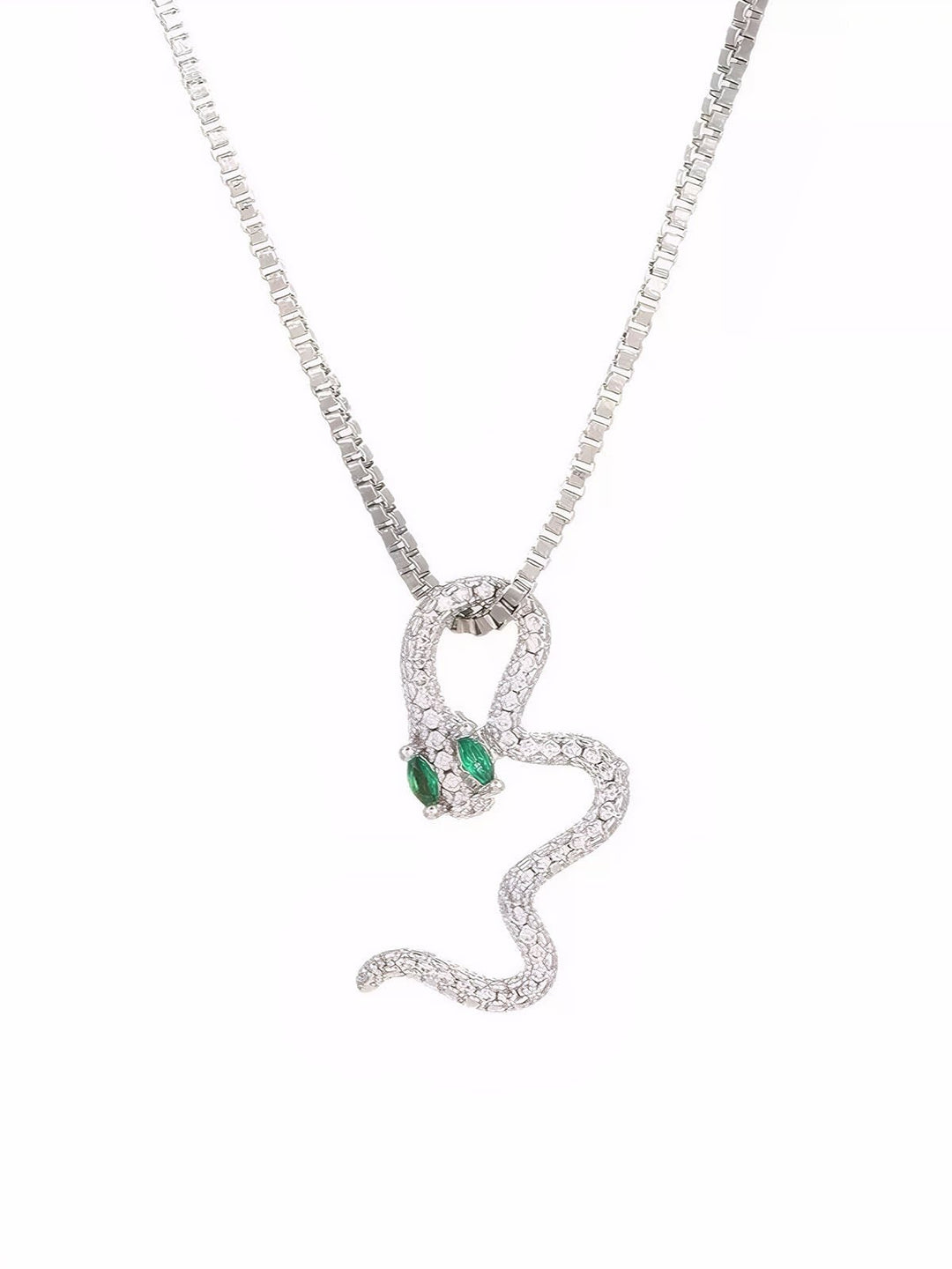 Pendant Cubic Zirconia Layered  Necklace