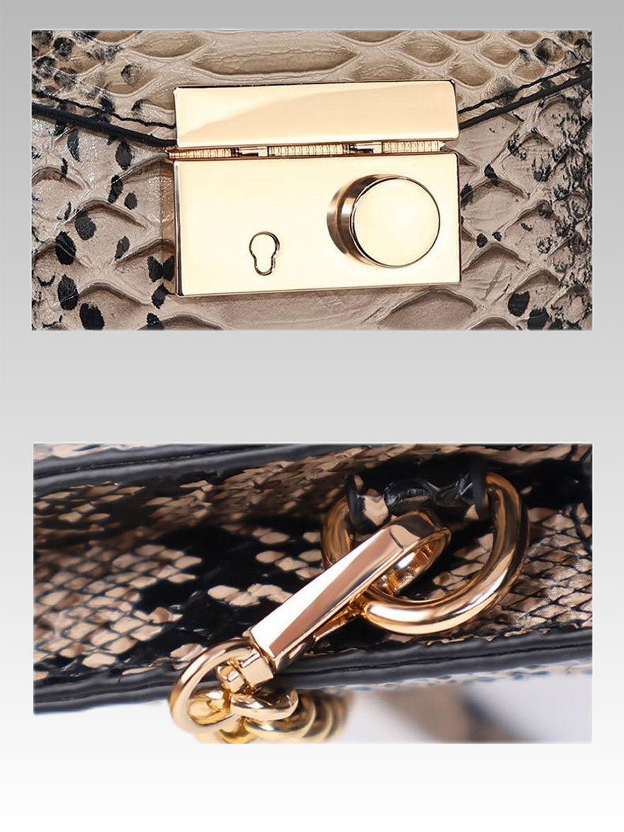 Retro Snake Shoulder Bag