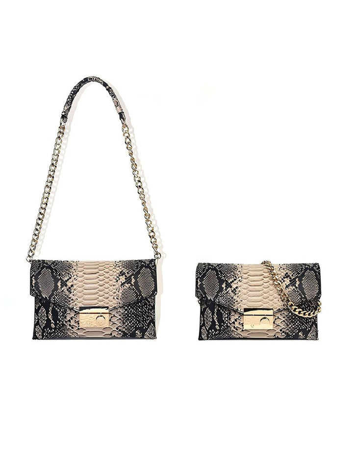 Retro Snake Shoulder Bag