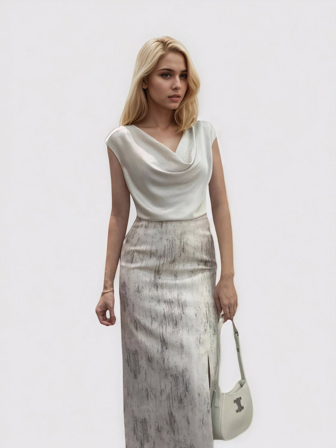Silk-Like Satin Tank Tops