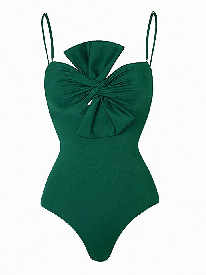 Strap Cut-out One-Piece Swimsuit